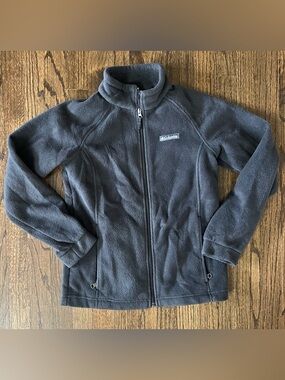 Columbia Kids' Full-Zip Polar Fleece Jacket - Black